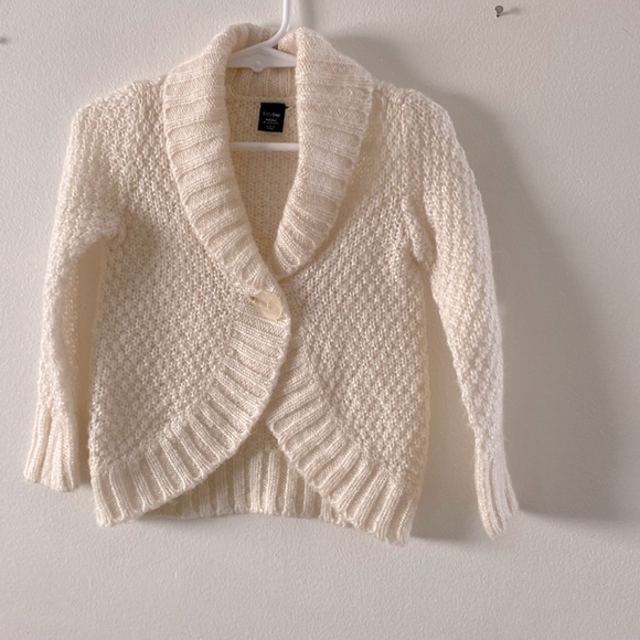 GAP Other - Gap baby girl cream knit cardigan sweater